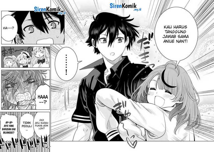 Ochikobore Datta Ani Ga Jitsuha Saikyou: Shijou Saikyou No Yuusha Wa Tensei-shi, Gakuen De Mujikaku Ni Musou Suru Chapter 27 Gambar 45