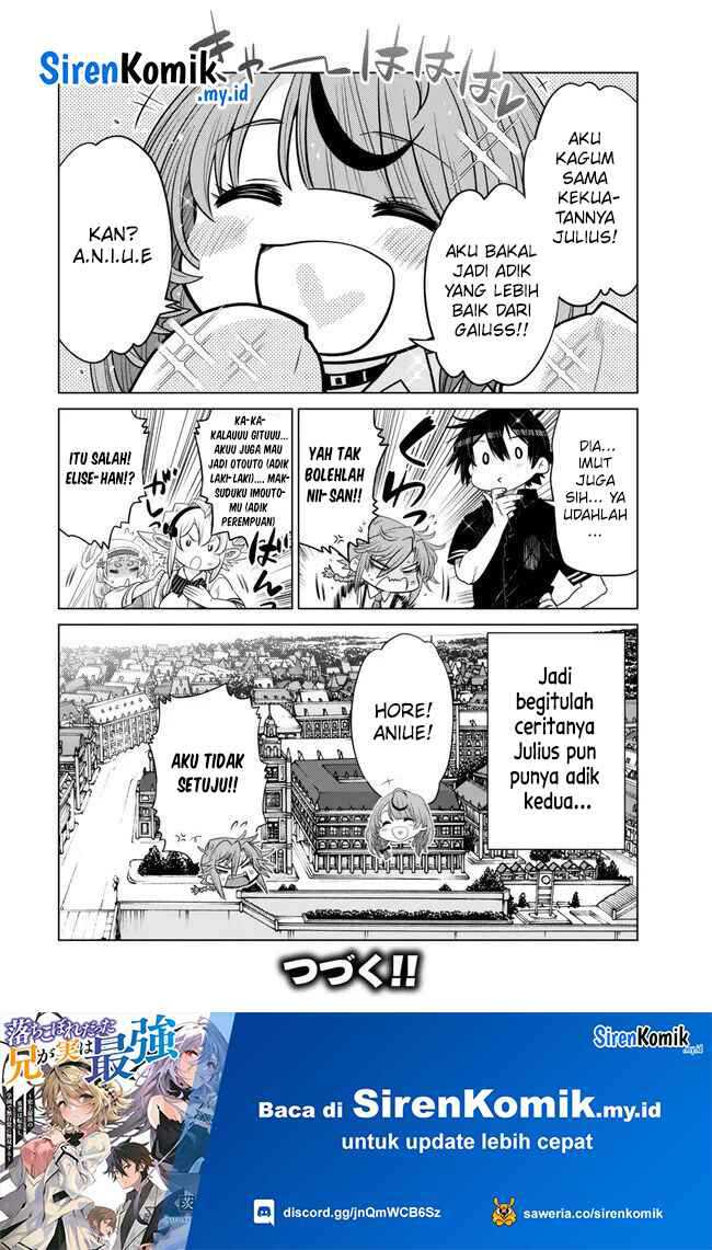 Ochikobore Datta Ani Ga Jitsuha Saikyou: Shijou Saikyou No Yuusha Wa Tensei-shi, Gakuen De Mujikaku Ni Musou Suru Chapter 27 Gambar 46
