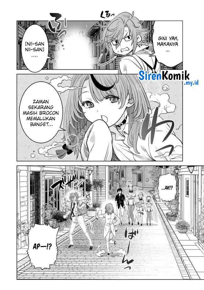 Ochikobore Datta Ani Ga Jitsuha Saikyou: Shijou Saikyou No Yuusha Wa Tensei-shi, Gakuen De Mujikaku Ni Musou Suru Chapter 27 Gambar 7