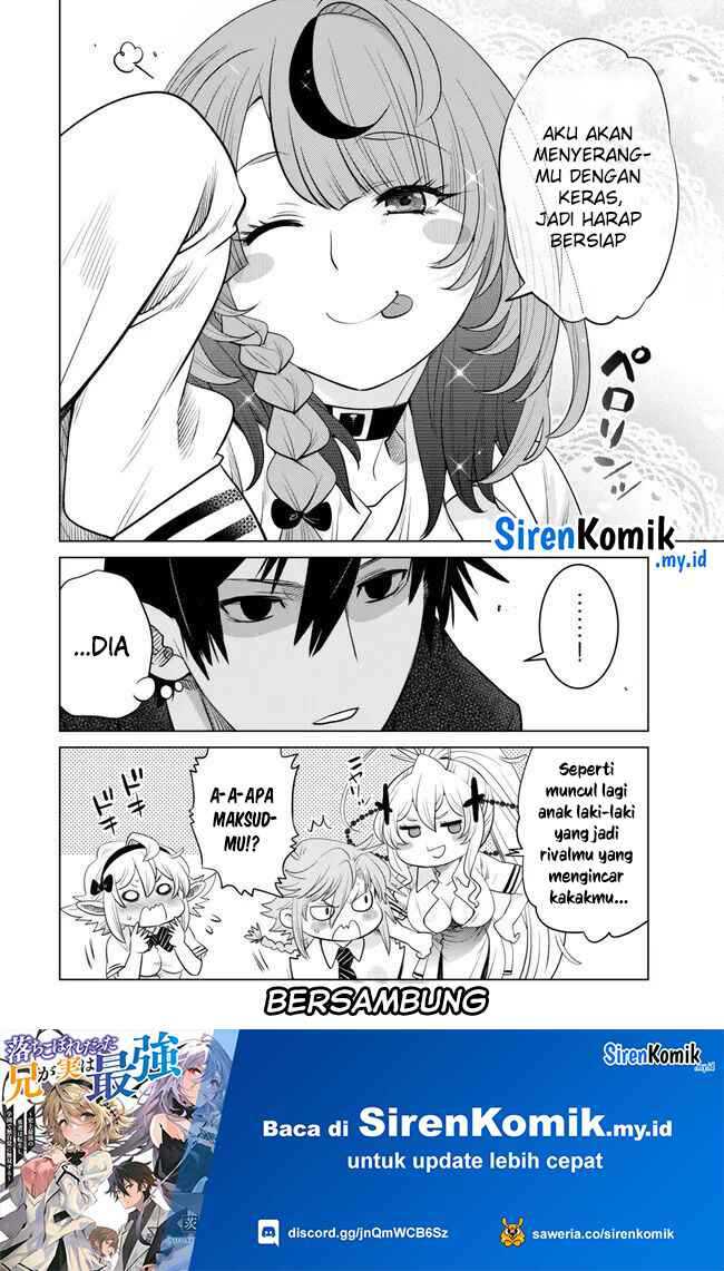 Ochikobore Datta Ani Ga Jitsuha Saikyou: Shijou Saikyou No Yuusha Wa Tensei-shi, Gakuen De Mujikaku Ni Musou Suru Chapter 26 Gambar 48