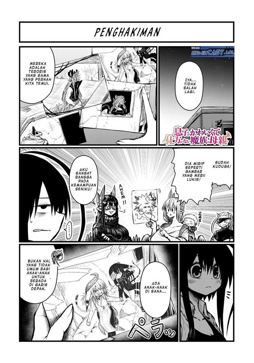 Musuko ga Kawaikute Shikataganai Mazoku no Hahaoya Chapter 160 Gambar 3