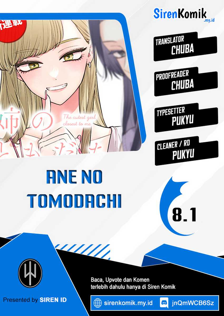 Baca Komik Ane no Tomodachi Chapter 8.1 Gambar 1