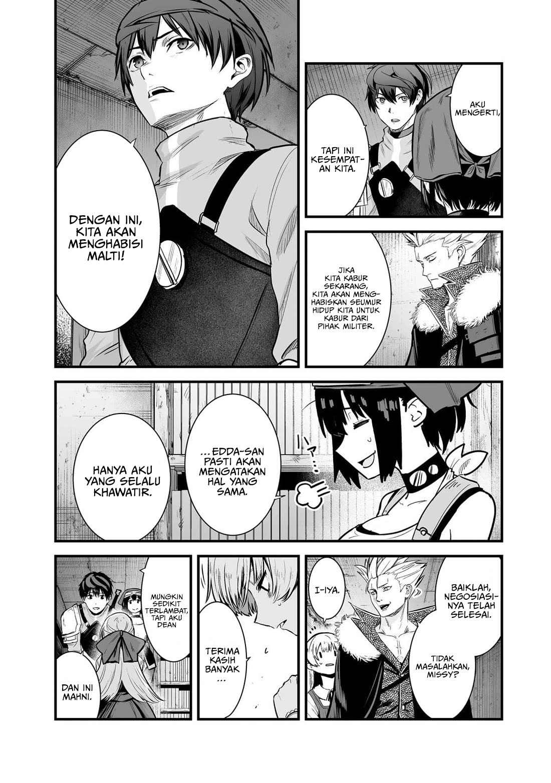 Boushoku-Hi no Ken Chapter 44 Gambar 13