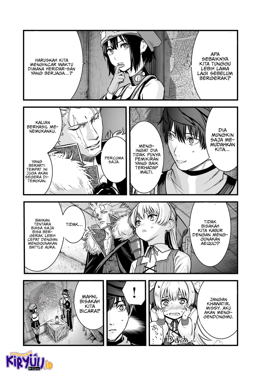 Boushoku-Hi no Ken Chapter 44 Gambar 18