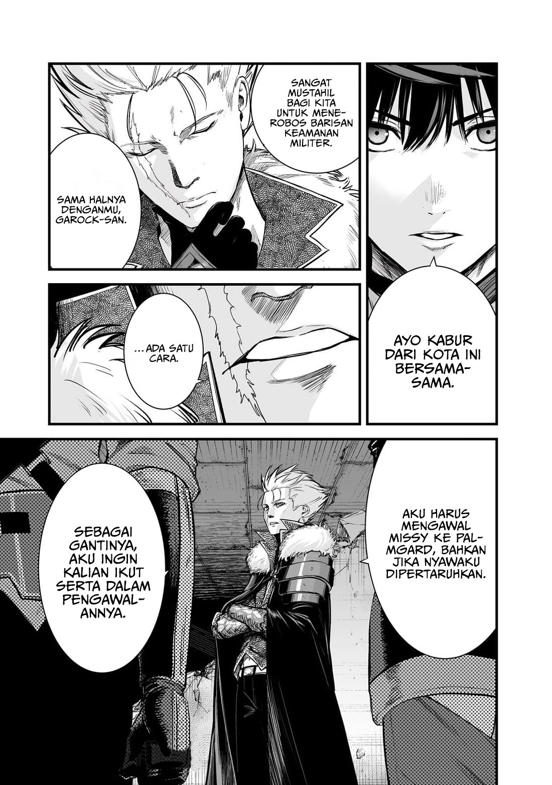 Boushoku-Hi no Ken Chapter 44 Gambar 8