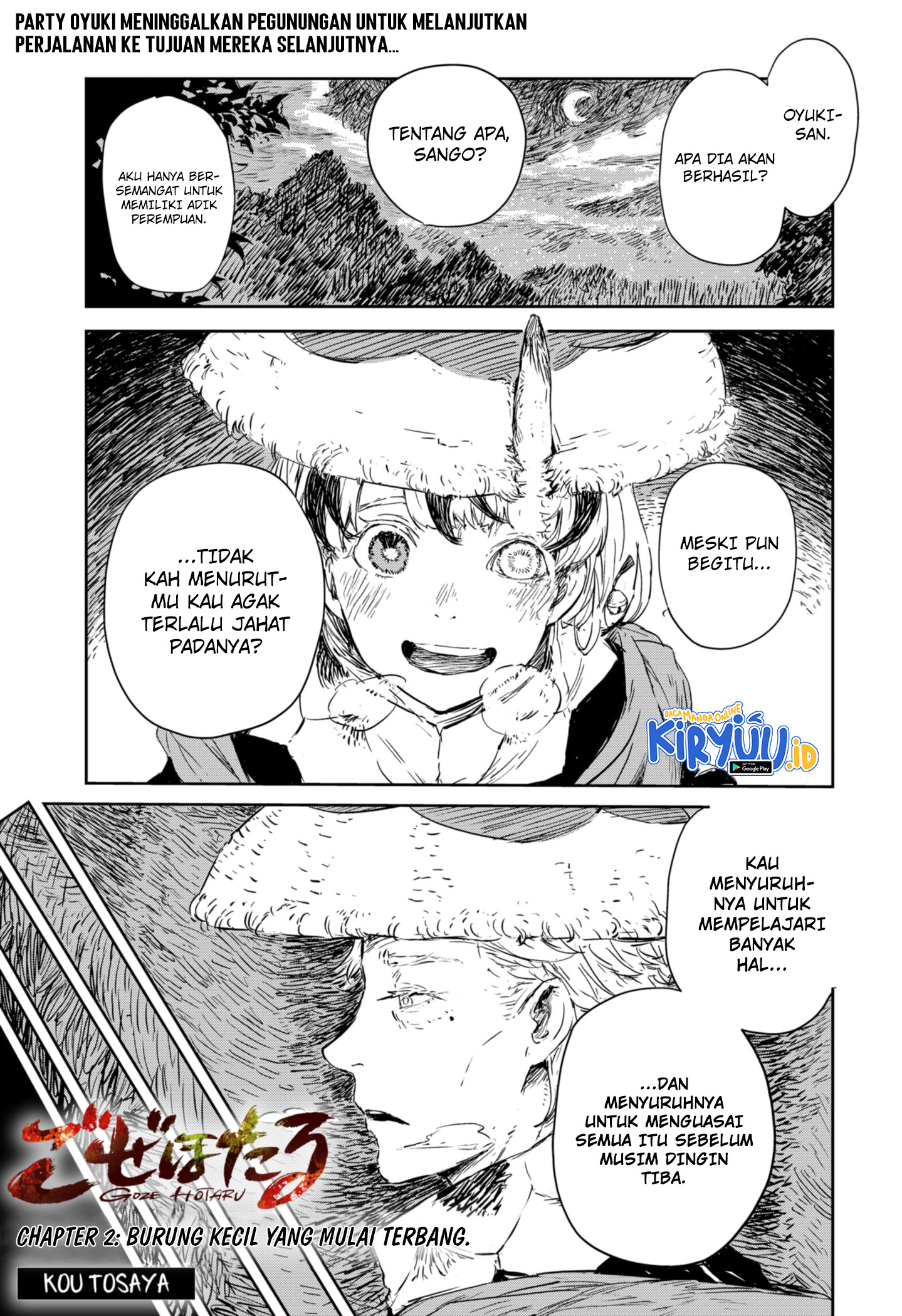 Baca Manga Goze Hotaru Chapter 2 Gambar 2