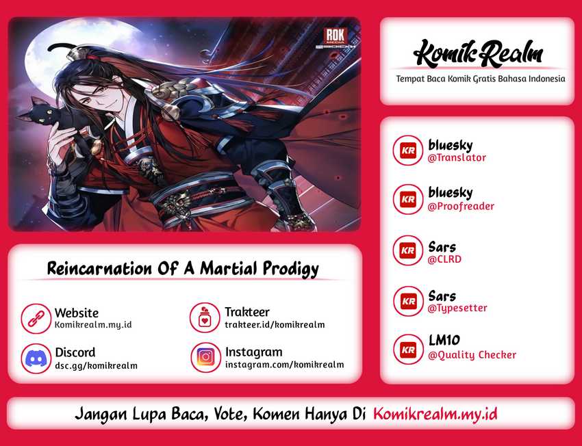 Baca Komik Reincarnation of a Martial Prodigy Chapter 14 bahasa Indonesia Gambar 1