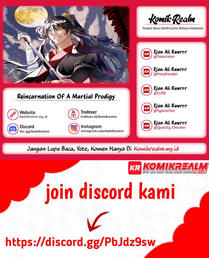 Baca Komik Reincarnation of a Martial Prodigy Chapter 5 bahasa Indonesia Gambar 1