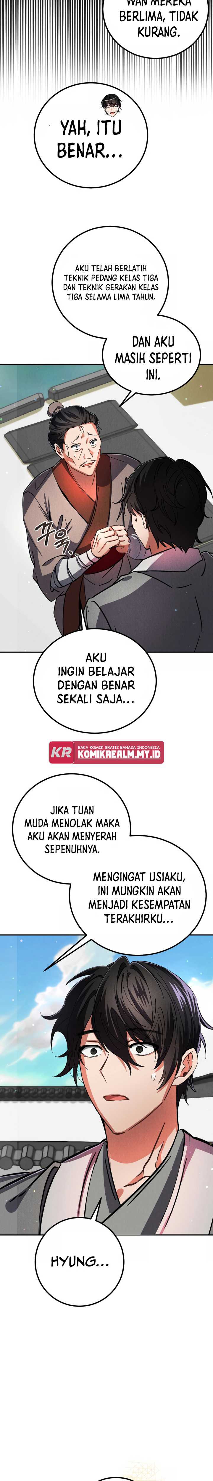 Reincarnation of a Martial Prodigy Chapter 4 bahasa Indonesia Gambar 33