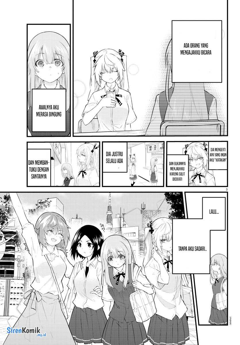 Koe ga dasenai Shoujo wa “Kanojo ga Yasashisugiru” to Omotte iru Chapter 170 Gambar 4