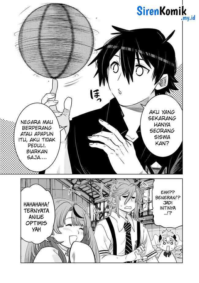 Ochikobore Datta Ani Ga Jitsuha Saikyou: Shijou Saikyou No Yuusha Wa Tensei-shi, Gakuen De Mujikaku Ni Musou Suru Chapter 29 Gambar 16