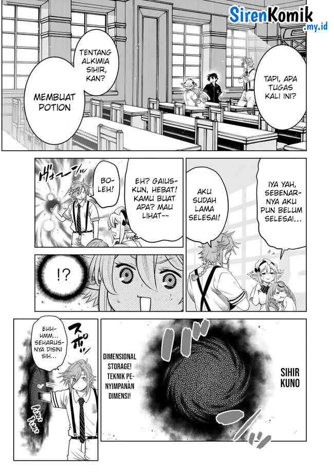Ochikobore Datta Ani Ga Jitsuha Saikyou: Shijou Saikyou No Yuusha Wa Tensei-shi, Gakuen De Mujikaku Ni Musou Suru Chapter 29 Gambar 20
