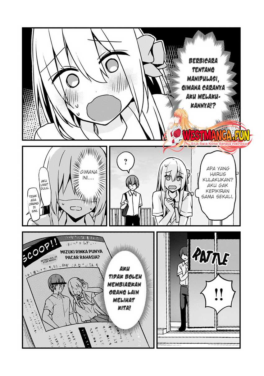 Netoge no Yome ga Ninki Idol datta ken ~Cool-kei no kanojo wa genjitsu demo yome no tsumori de iru~ Chapter 16 Gambar 13