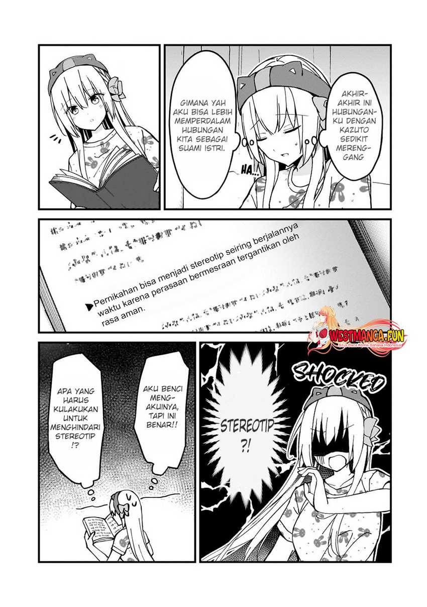 Netoge no Yome ga Ninki Idol datta ken ~Cool-kei no kanojo wa genjitsu demo yome no tsumori de iru~ Chapter 16 Gambar 5