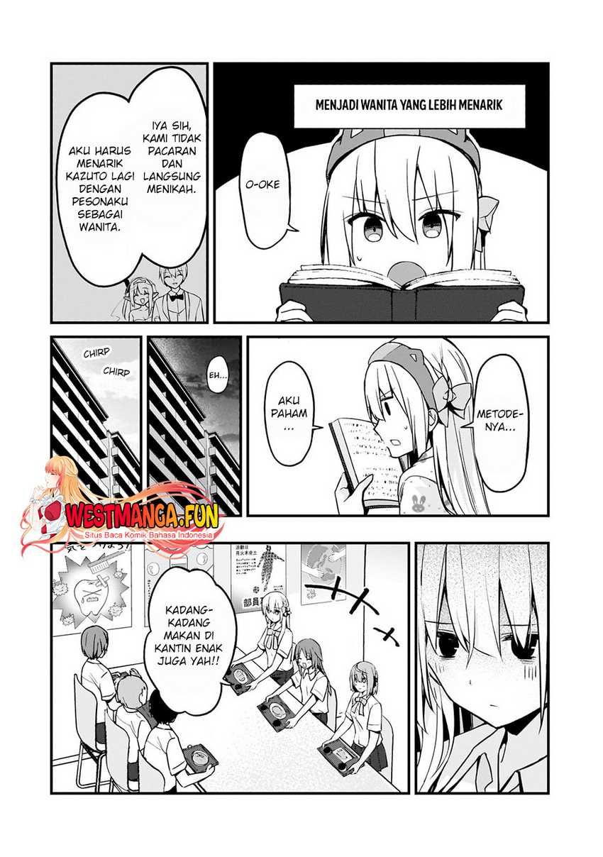 Netoge no Yome ga Ninki Idol datta ken ~Cool-kei no kanojo wa genjitsu demo yome no tsumori de iru~ Chapter 16 Gambar 6