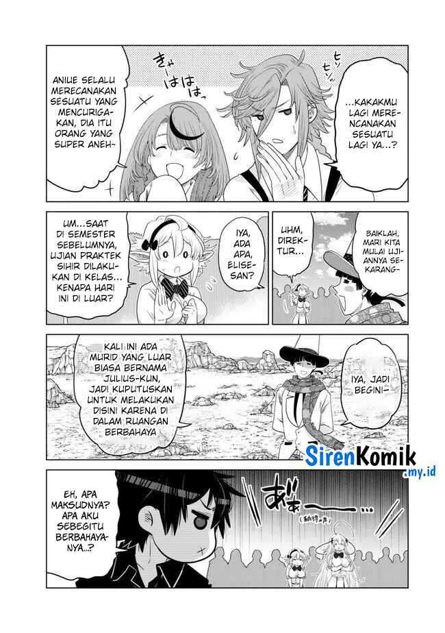 Ochikobore Datta Ani Ga Jitsuha Saikyou: Shijou Saikyou No Yuusha Wa Tensei-shi, Gakuen De Mujikaku Ni Musou Suru Chapter 30 Gambar 22