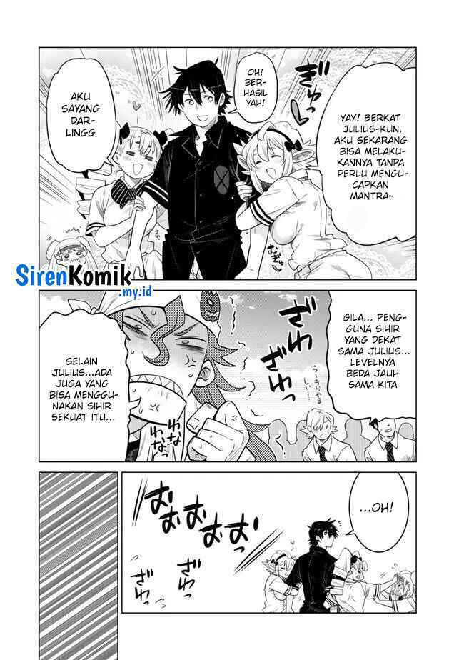 Ochikobore Datta Ani Ga Jitsuha Saikyou: Shijou Saikyou No Yuusha Wa Tensei-shi, Gakuen De Mujikaku Ni Musou Suru Chapter 30 Gambar 27