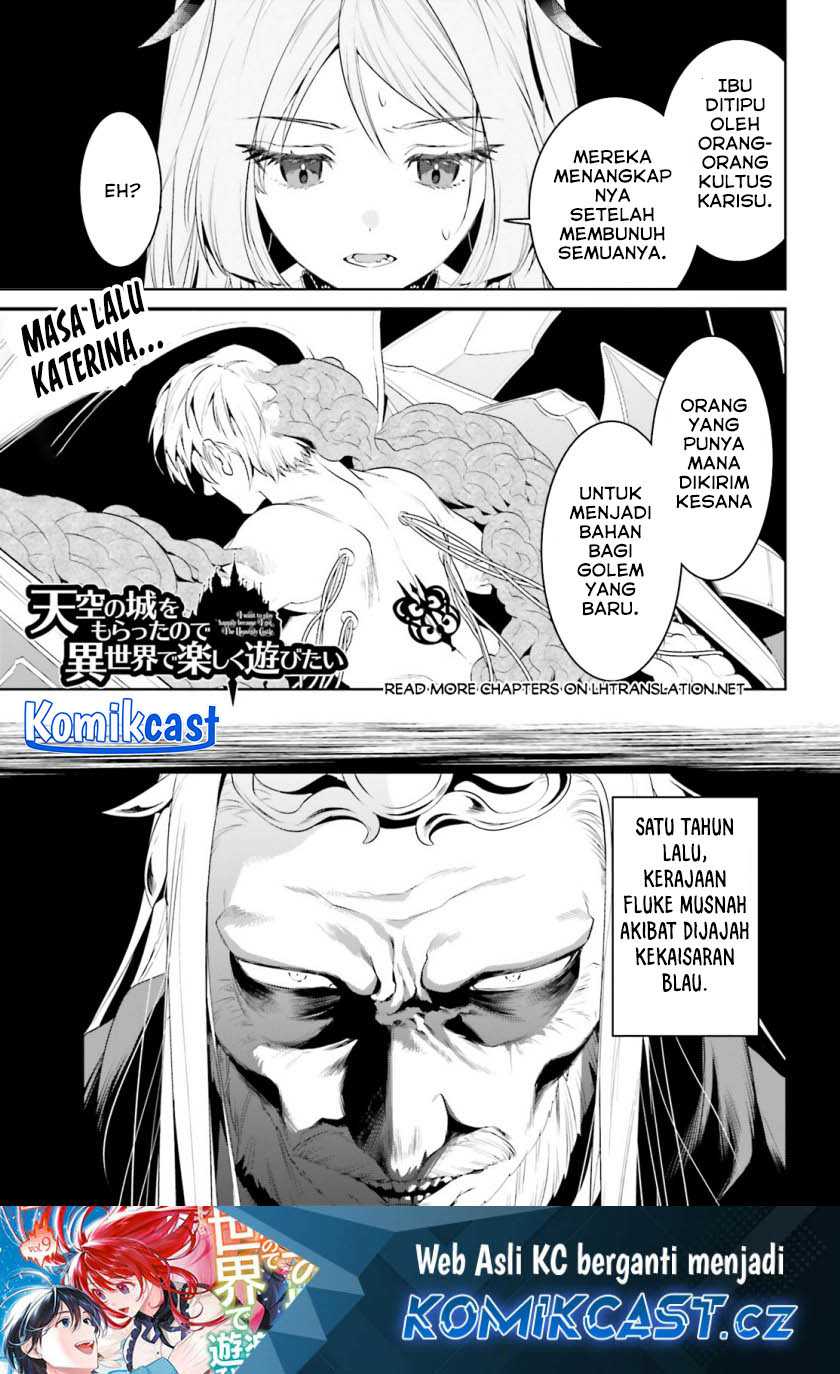 Baca Manga Tenkuu no Shiro o Moratta no de Isekai de Tanoshiku Asobitai Chapter 40 Gambar 2