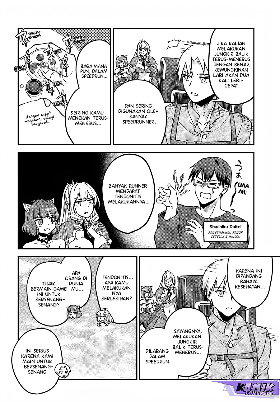 RTA Sousha wa Game Sekai kara Kaerenai Chapter 6 Gambar 19
