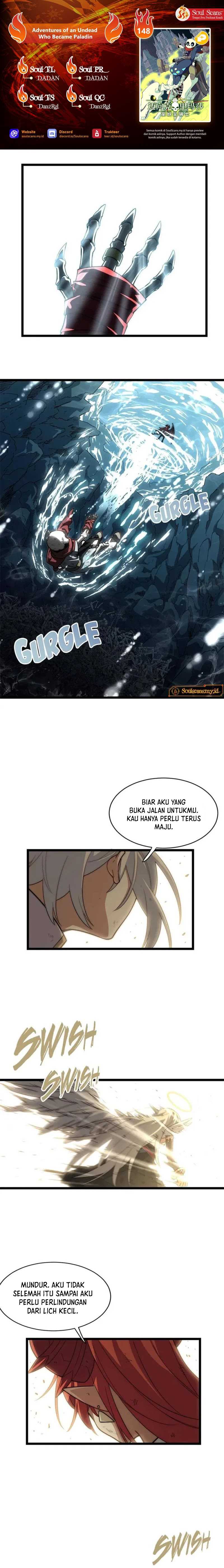 Baca Komik Adventures of an Undead Who Became Paladin Chapter 148 Gambar 1