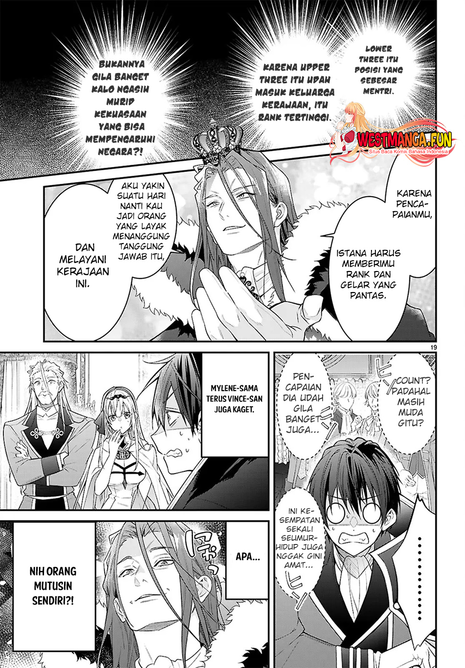Otome Game Sekai wa Mob ni Kibishii Sekai Desu Chapter 66 Gambar 22