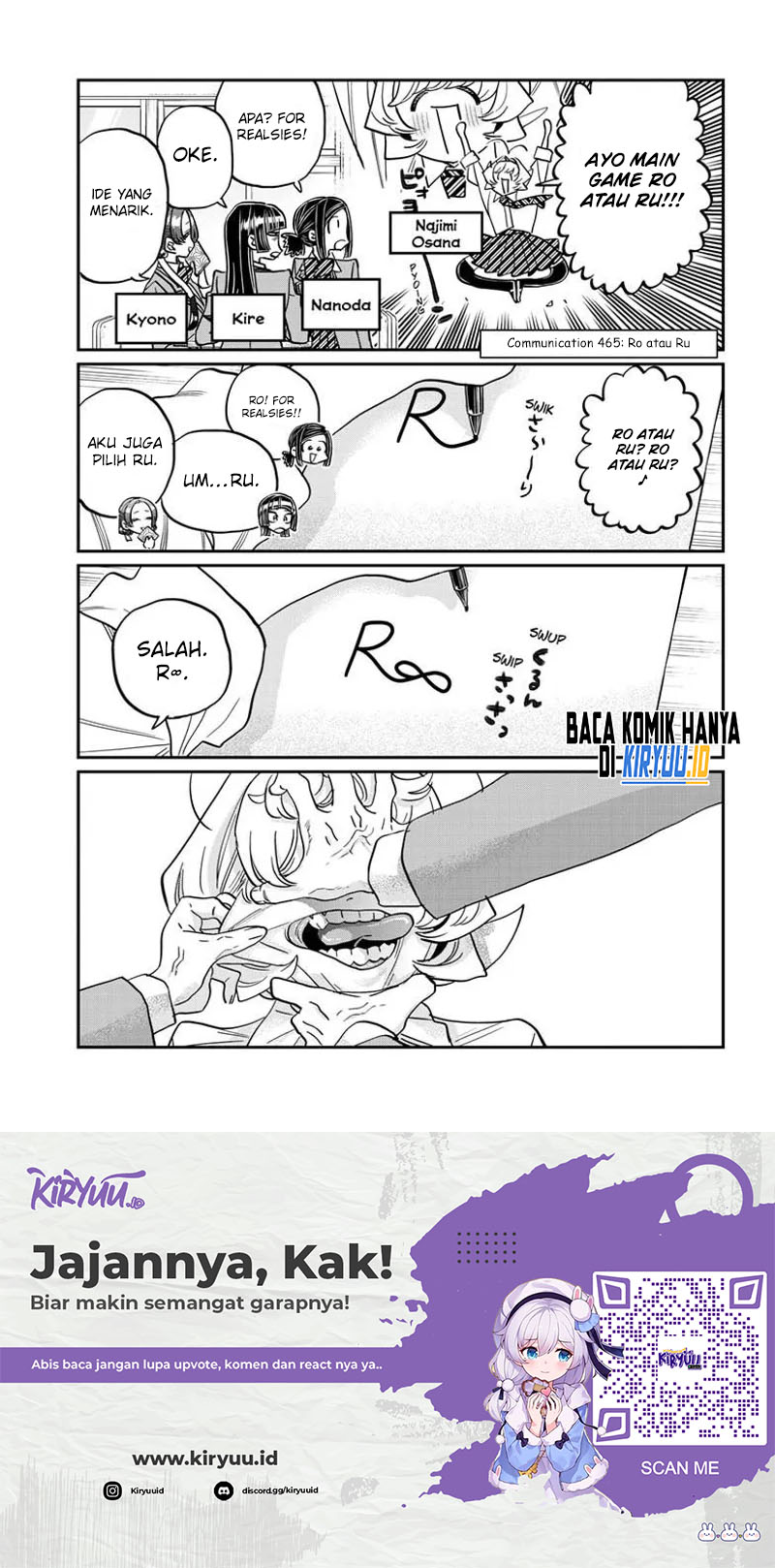 Baca Manga Komi-san wa Komyushou Desu Chapter 465 Gambar 2