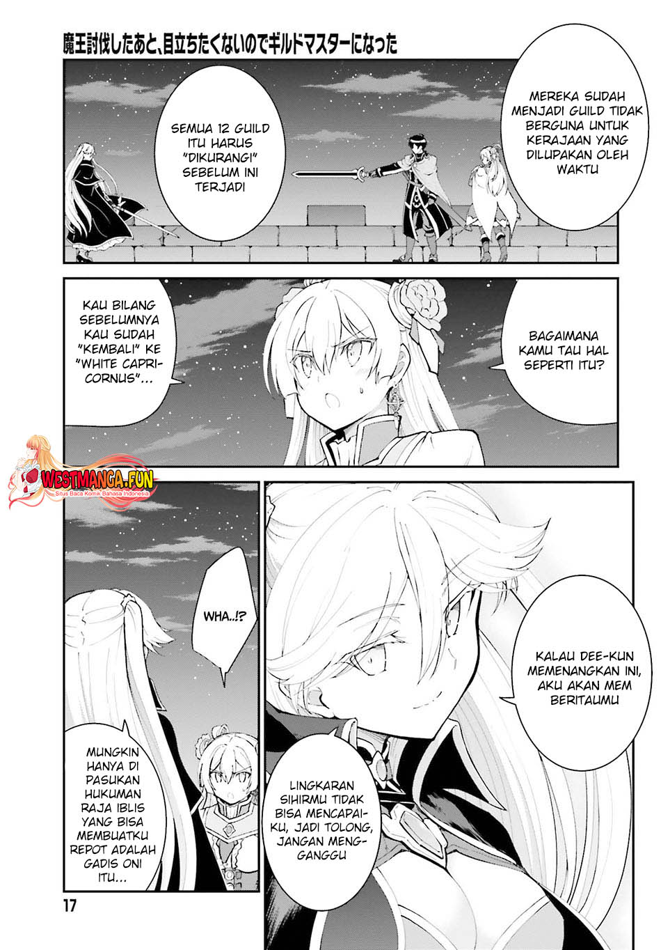 Maou Toubatsu Shita Ato, Medachitakunai node Guild Master ni Natta Chapter 32 Gambar 9