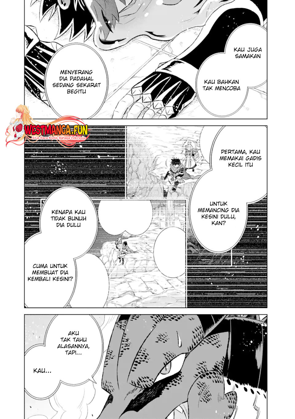 Isekai de tadahitori no mamono tsukai ~ tenshoku shitara maou ni machigawa remashita Chapter 54.1 Gambar 17