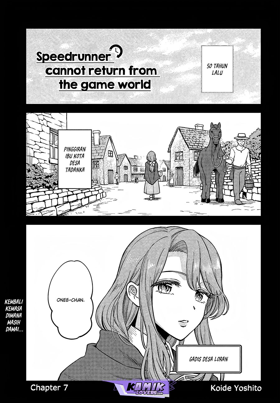 Baca Manga RTA Sousha wa Game Sekai kara Kaerenai Chapter 7 Gambar 2