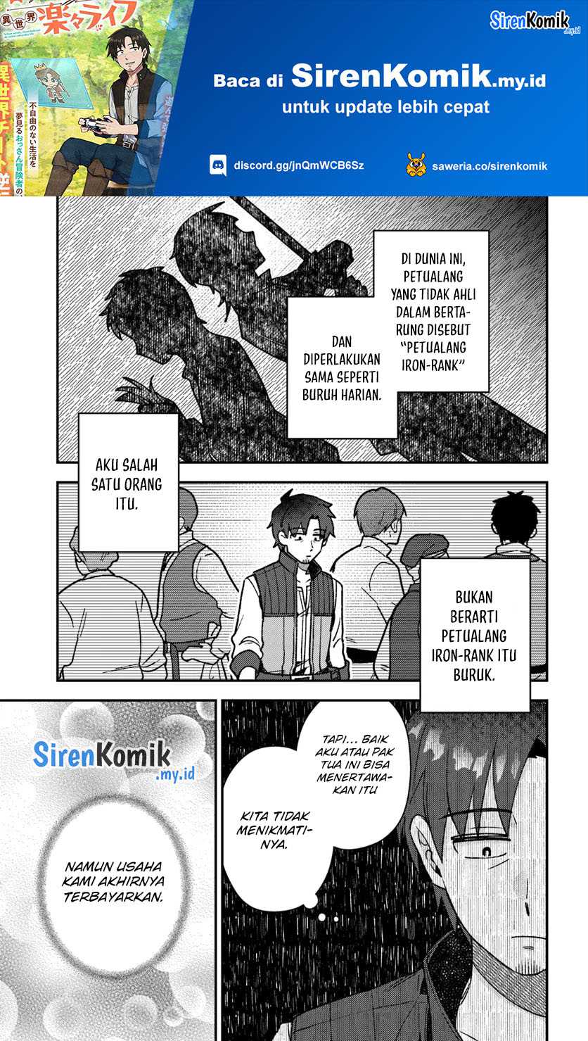 Baca Manga, Manhua Teihen Ossan, Cheat Kokusei de Isekai Rakuraku Life Chapter 4.2 bahasa Indonesia Gambar 2