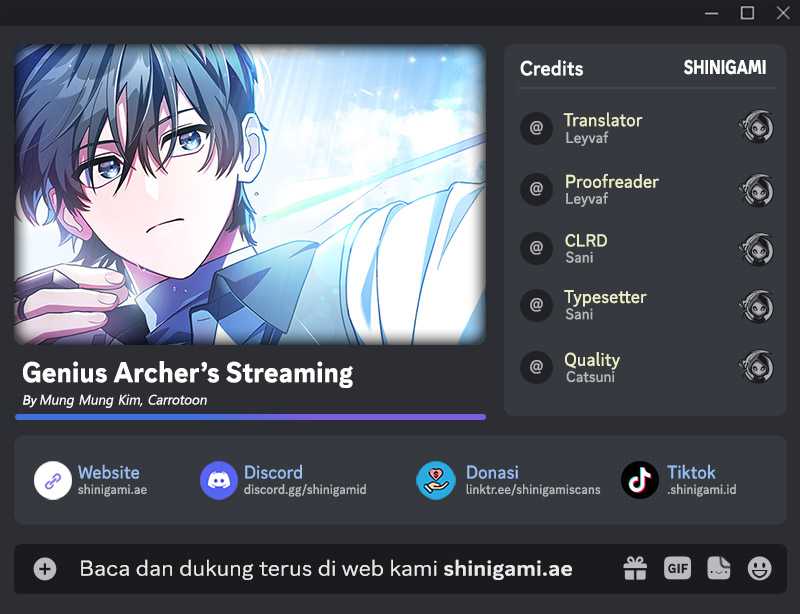 Baca Komik Genius Archer’s Streaming Chapter 34 Gambar 1