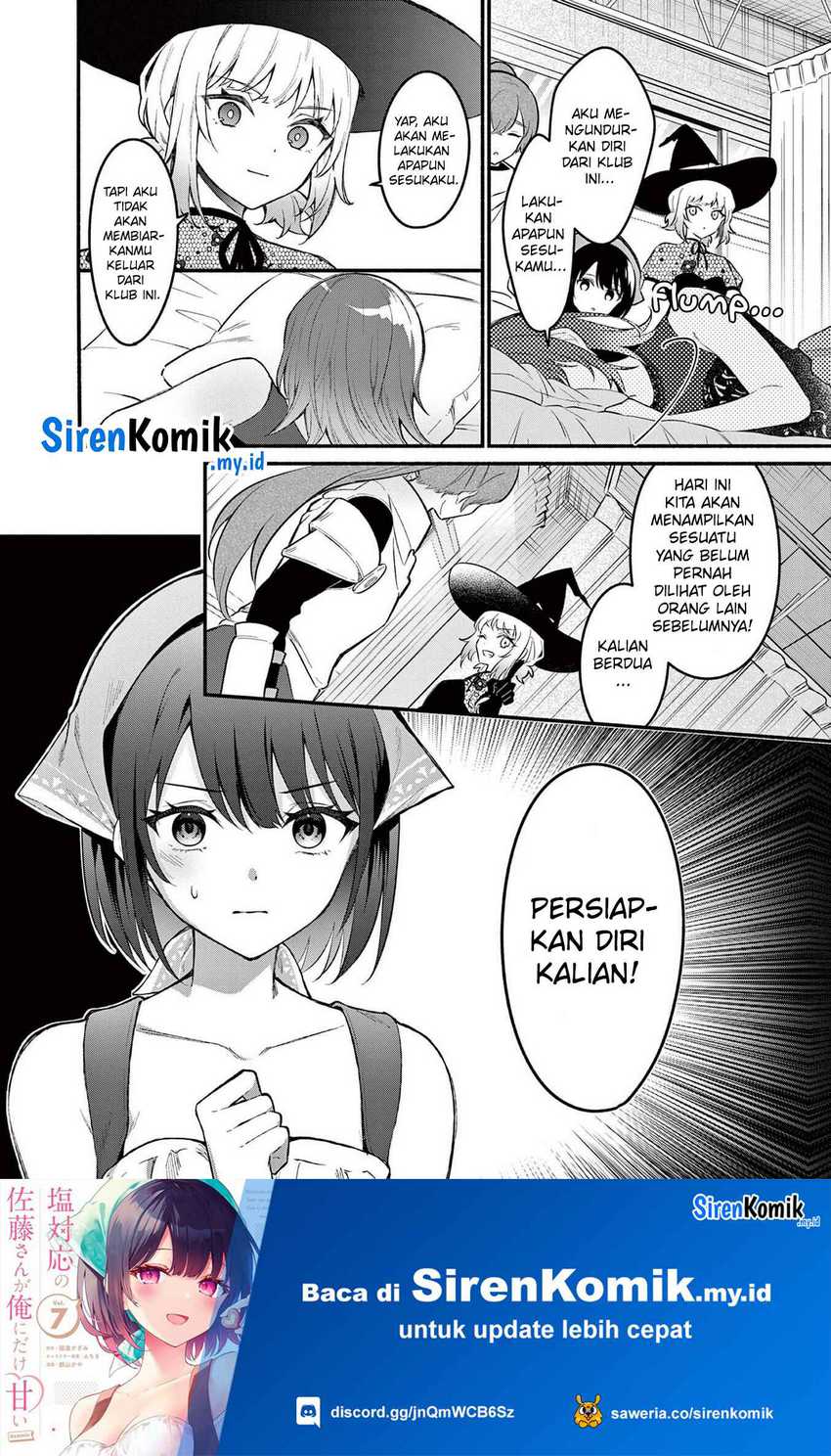 Shiotaiou no Sato-san ga Ore ni dake Amai Chapter 60 Gambar 25