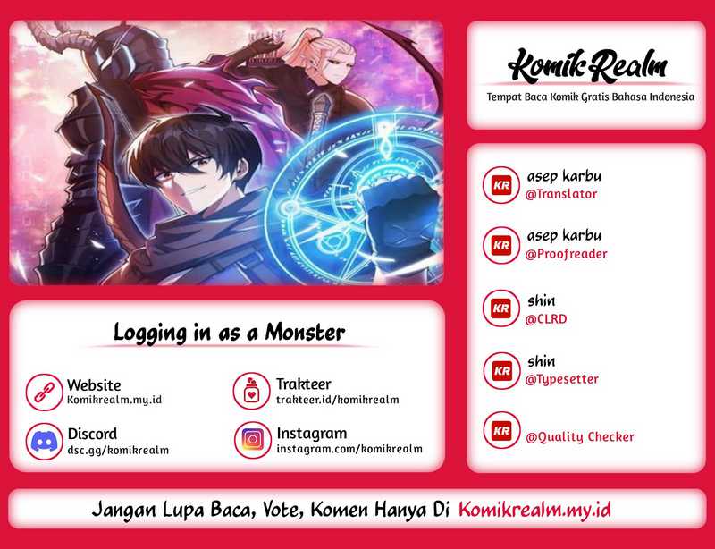 Baca Komik Logging in as a Monster Chapter 33 Gambar 1