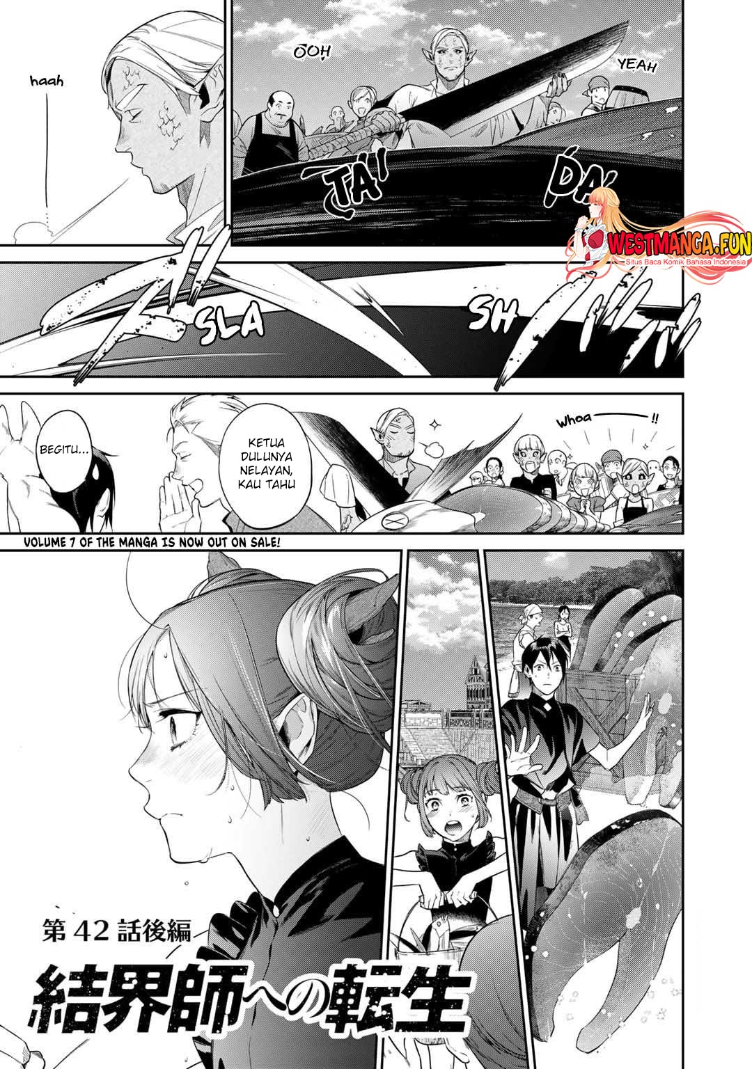 Kekkaishi e no Tensei Chapter 42 Gambar 18