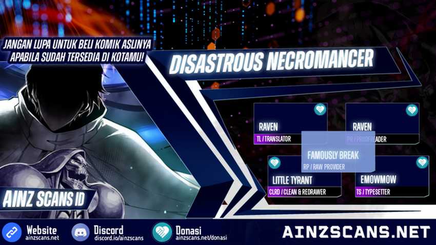 Baca Komik Disastrous Necromancer Chapter 101 Gambar 1