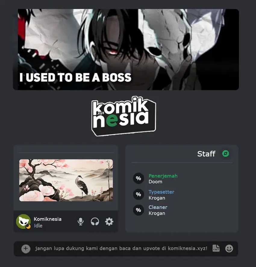 Baca Komik I Used To Be The Boss Chapter 90 Gambar 1