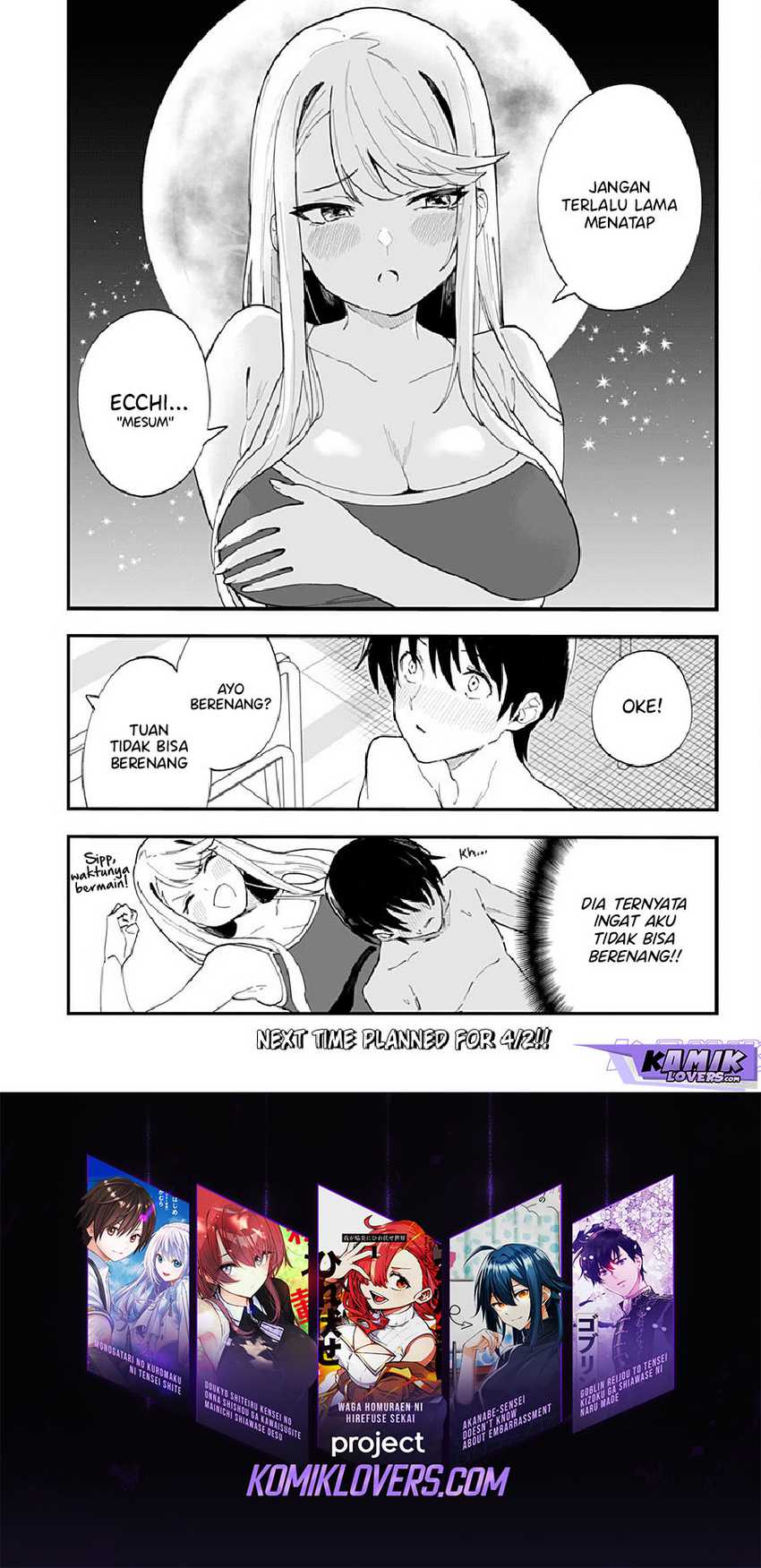 Chieri no Koi wa 8 Meter Chapter 21 Gambar 14
