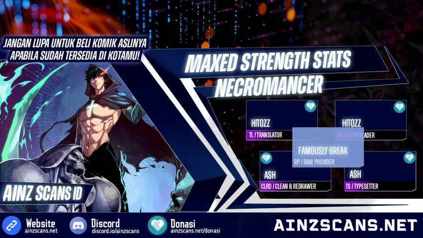 Baca Komik Maxed Strength Necromancer Chapter 33 Gambar 1