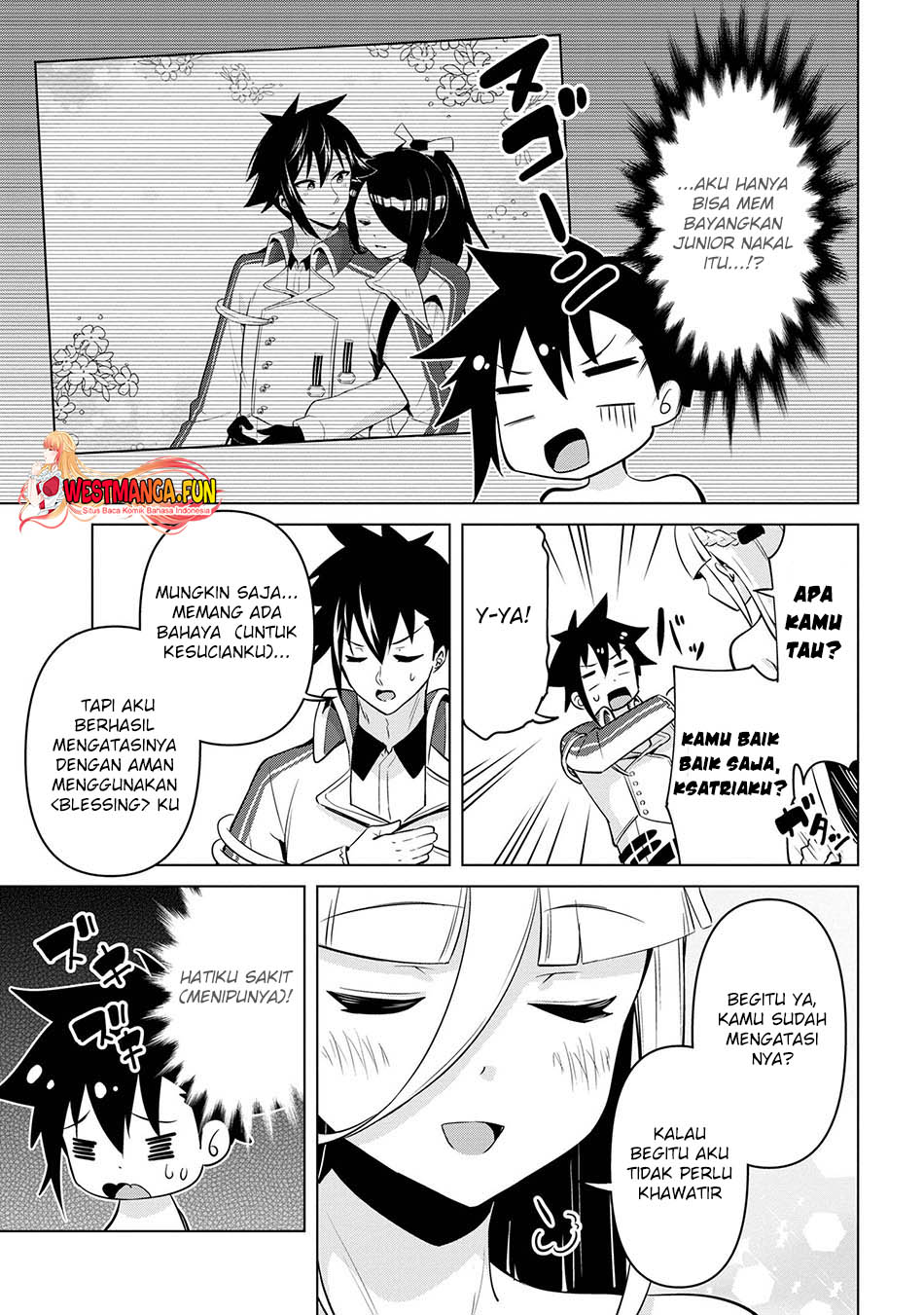 Seikishi ni Natta kedo Danchou no Oppai ga Sugosugite Kokoro ga Kiyomerarenai Chapter 30 Gambar 22