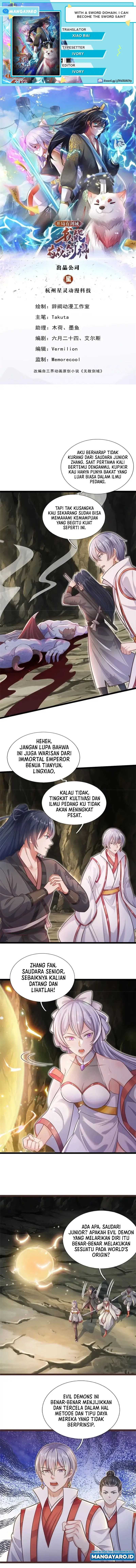 Baca Komik With a Sword Domain, I Can Become the Sword Saint Chapter 134 Gambar 1