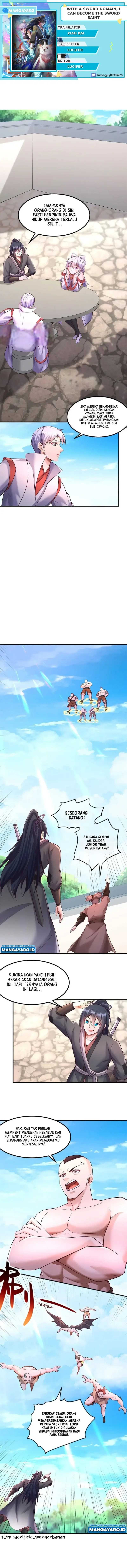 Baca Komik With a Sword Domain, I Can Become the Sword Saint Chapter 128 Gambar 1