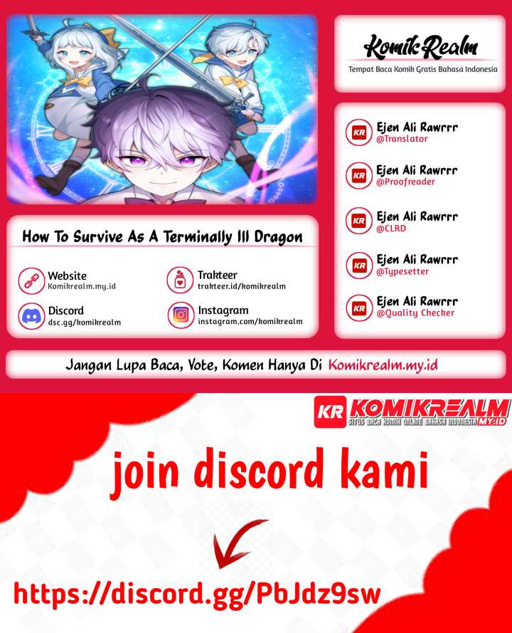 Baca Komik How To Survive As A Terminally I'll Dragon Chapter 1 bahasa Indonesia Gambar 1