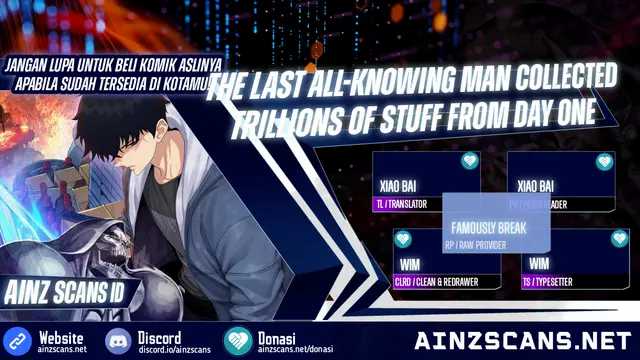 Baca Komik The Last All-Knowing Man Collected Trillions of Stuff from Day One Chapter 18 Gambar 1