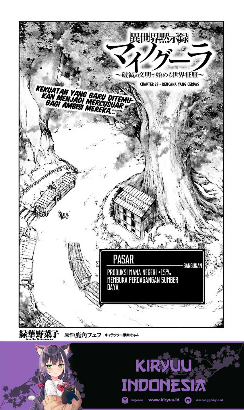 Isekai Mokushiroku Mynoghra: Hametsu no Bunmei de Hajimeru Sekai Seifuku Chapter 25 Gambar 13