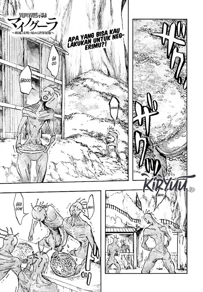 Baca Manga Isekai Mokushiroku Mynoghra: Hametsu no Bunmei de Hajimeru Sekai Seifuku Chapter 25 Gambar 2