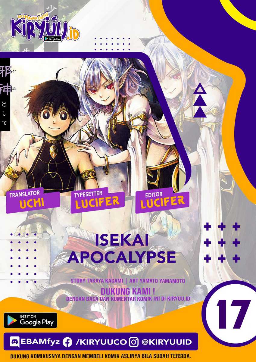 Baca Komik Isekai Mokushiroku Mynoghra: Hametsu no Bunmei de Hajimeru Sekai Seifuku Chapter 17.1 Gambar 1