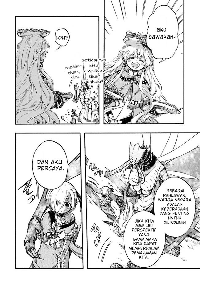 Isekai Mokushiroku Mynoghra: Hametsu no Bunmei de Hajimeru Sekai Seifuku Chapter 14.2 Gambar 4
