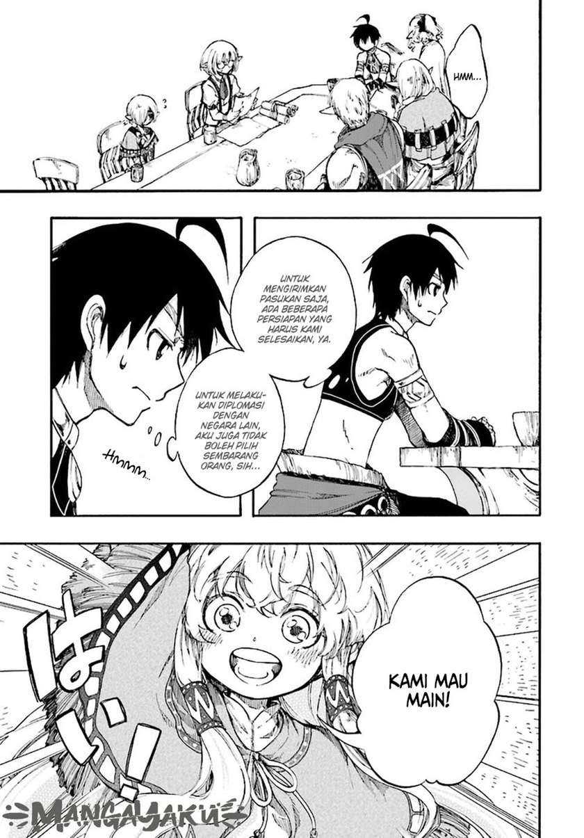 Isekai Mokushiroku Mynoghra: Hametsu no Bunmei de Hajimeru Sekai Seifuku Chapter 11.1 Gambar 13