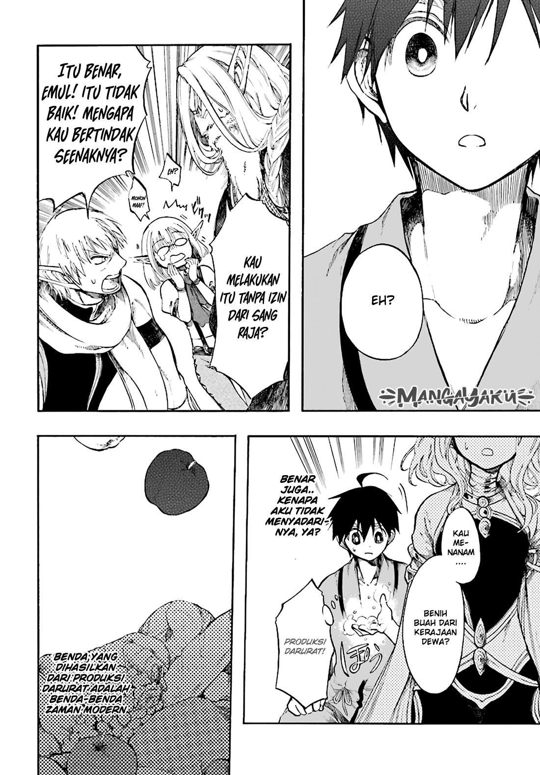 Isekai Mokushiroku Mynoghra: Hametsu no Bunmei de Hajimeru Sekai Seifuku Chapter 4.2 Gambar 15