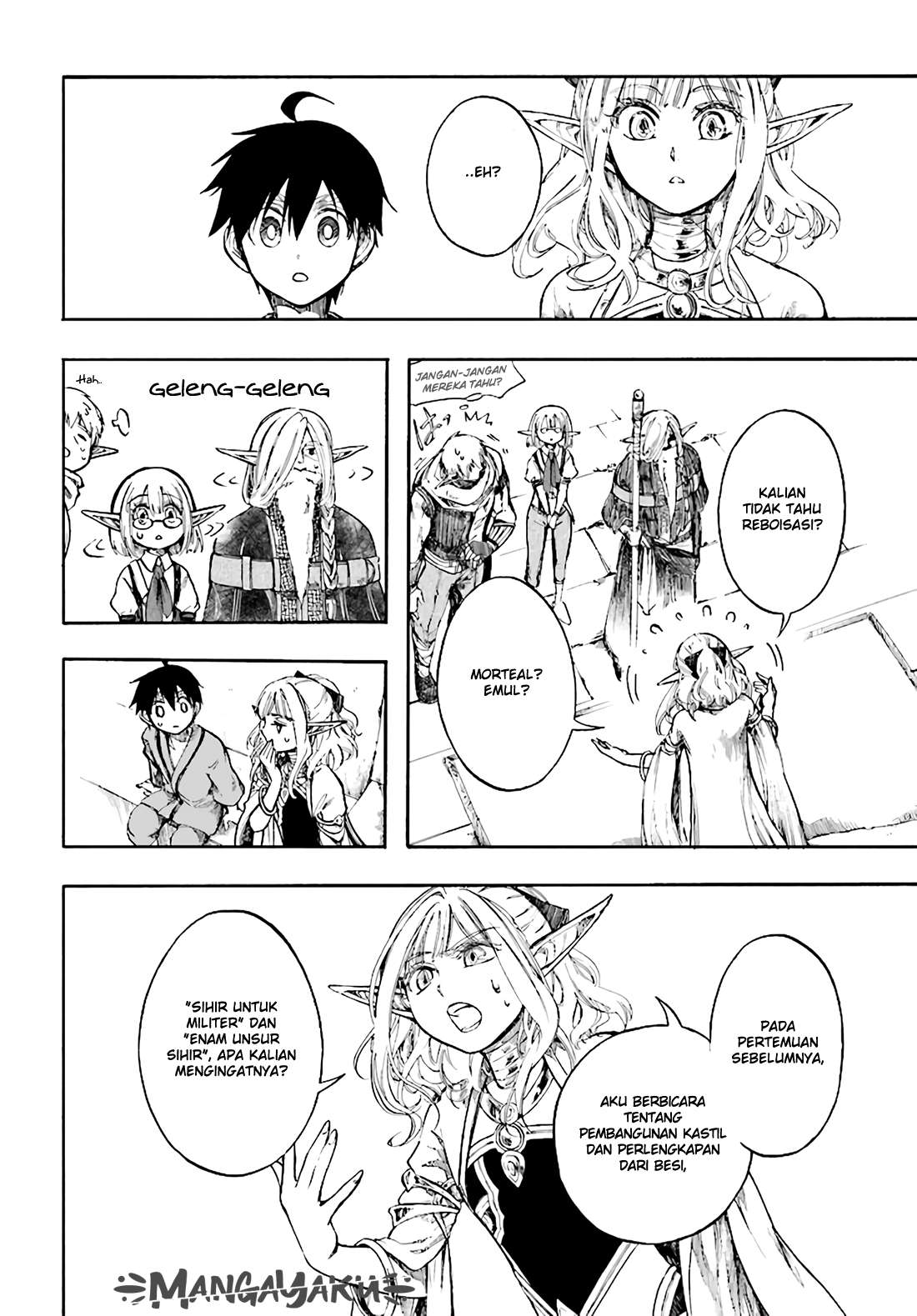Isekai Mokushiroku Mynoghra: Hametsu no Bunmei de Hajimeru Sekai Seifuku Chapter 4.2 Gambar 6